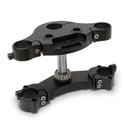 ARLEN NESS 7 & 7 RAKED TRIPLE TREES, 96-13 FLT MODELS - Black - 7° - 20-379 - PartsOutlet.com.au