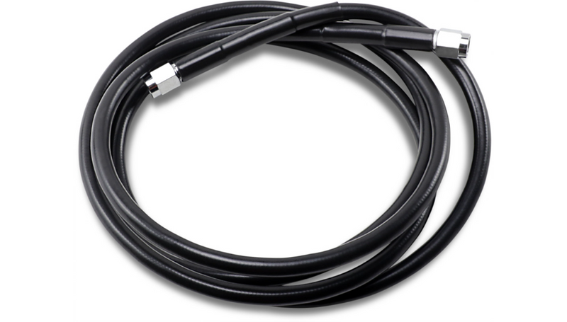 DRAG SPECIALTIES Universal Brake Line - Black - 76" - 876-BLK