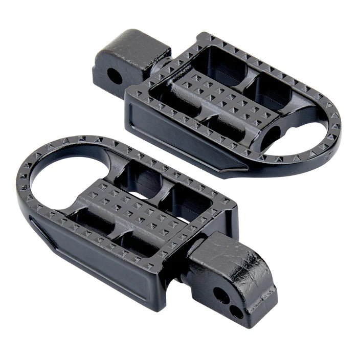 BILTWELL Mushman Passenger Footpeg - Black - M8 7002-201-04 - PartsOutlet.com.au