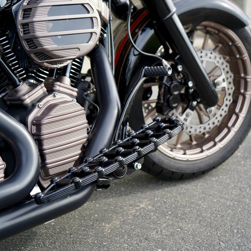 ARLEN NESS NESS-MX FLOORBOARDS, BLACK - 99-up FLT TOURING - 06-891 - PartsOutlet.com.au