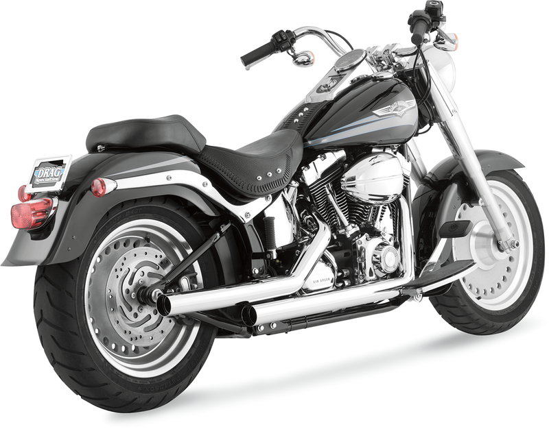 VANCE & HINES Straightshots Exhaust System - Chrome - Softail 17818