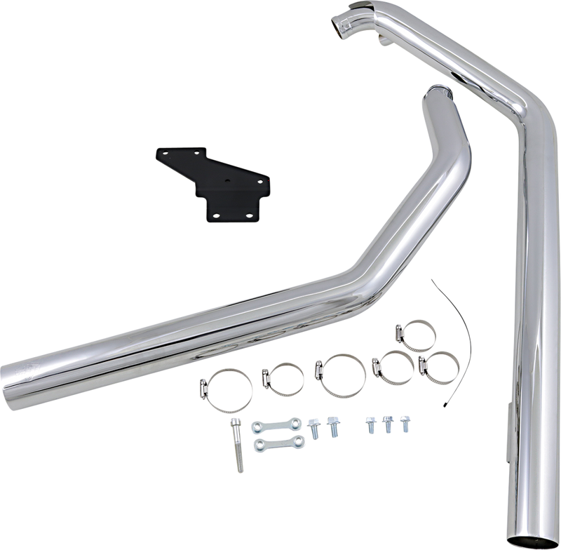 VANCE & HINES Straightshots Exhaust System - Chrome - Softail 17818