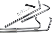 VANCE & HINES Big Shots Exhaust System - Long - Chrome - Softail 17924