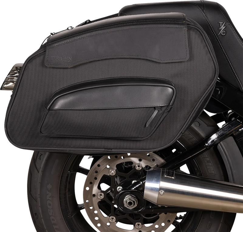 THRASHIN SUPPLY CO. Sport Saddlebags - Quick Detach - 60 Liter TSB-0024