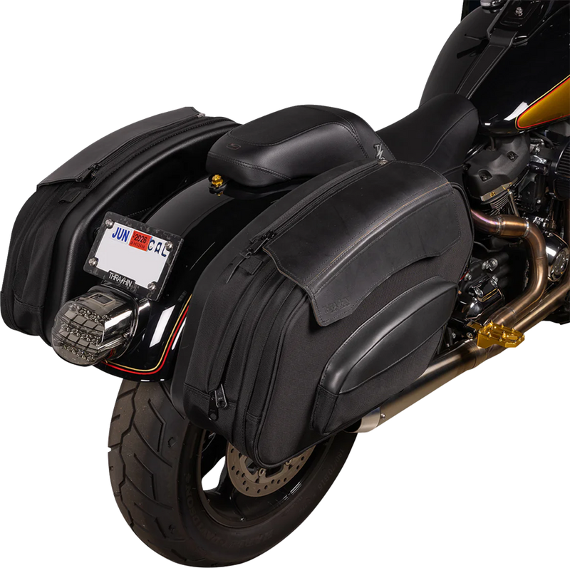 THRASHIN SUPPLY CO. Sport Saddlebags - Quick Detach - 60 Liter TSB-0024