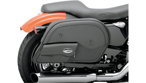 SADDLEMEN Cruis'n™ Slant Face Pouch Saddlebags - Jumbo 3501-0382 - PartsOutlet.com.au