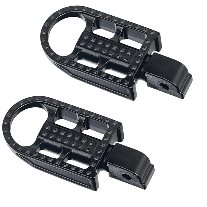 BILTWELL Mushman Passenger Footpeg - Black - M8 7002-201-04 - PartsOutlet.com.au