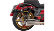 DRAG SPECIALTIES Saddlebag Support Brackets - Chrome - '09-'13 FLT S77-0138 - PartsOutlet.com.au
