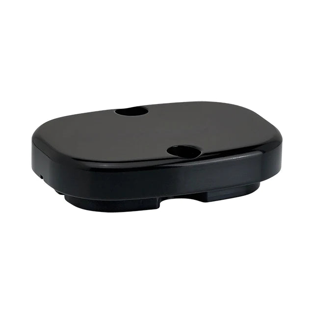 JOKER MACHINE Master Cylinder Cover - Smooth - Black - '08-'23 FL 08-010B - PartsOutlet.com.au
