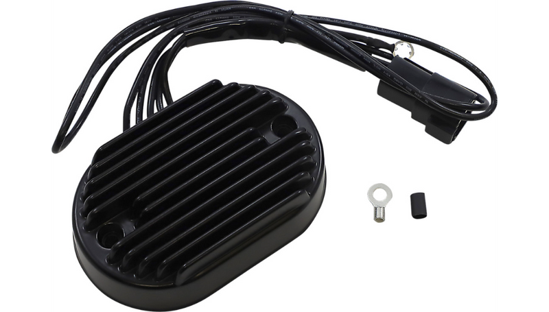 DRAG SPECIALTIES Regulator - FX/FLST '01-'06 - Black 74540-01BLK - PartsOutlet.com.au