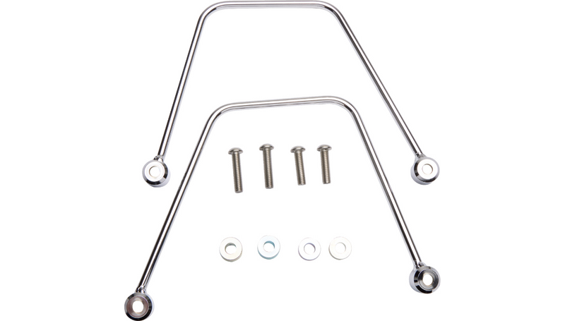 COBRA Saddlebag Support - Chrome - Kawasaki Vulcan 900 2006-2017 - 02-6468 - PartsOutlet.com.au