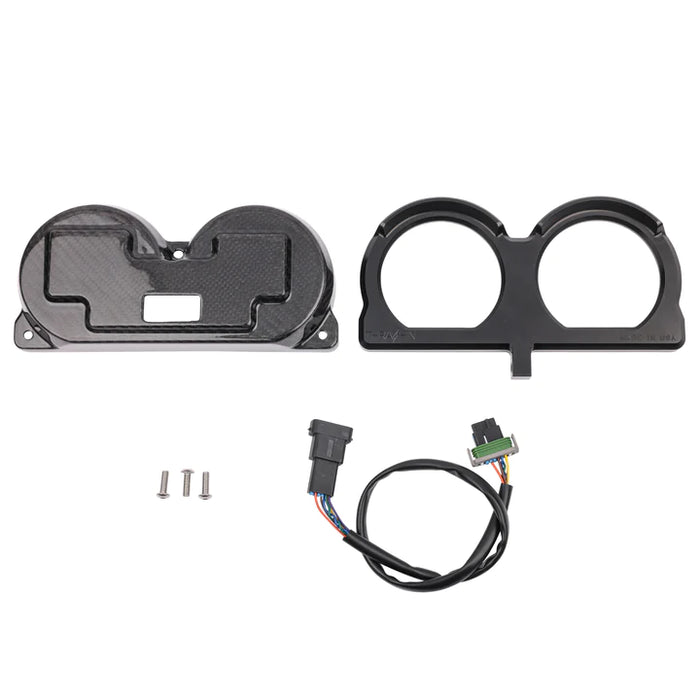 THRASHIN SUPPLY CO. Road Glide Gauge Relocation Kit - Road Glide  2014 Up- Black TSC-2707-1