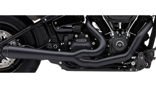 COBRA El Diablo Exhaust - '18-'20 Softail - Black 6475B - PartsOutlet.com.au