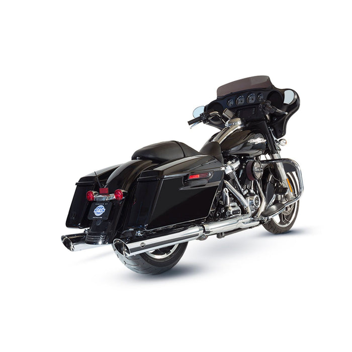 S&S CYCLE SLASH CUT SLIP-ONS for M8 TOURING MODELS–Chrome - 550-0695 - PartsOutlet.com.au