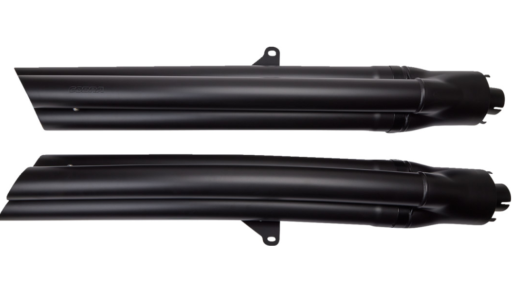 COBRA 6-6 Mufflers - Honda '13-'17 - Black 1217B