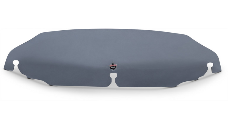 KLOCK WERKS Flare Windshield - 3-1/2" - Dark Tinted - FLHT '96-'13 - KWW-01-0203