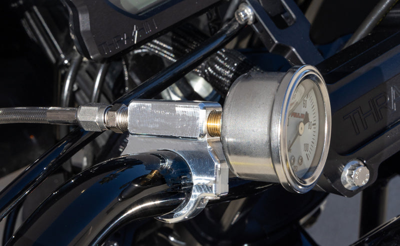 FEULING OIL PUMP CORP. Oil Pressure Gauge Mount - 1" - Unfinished - 9052