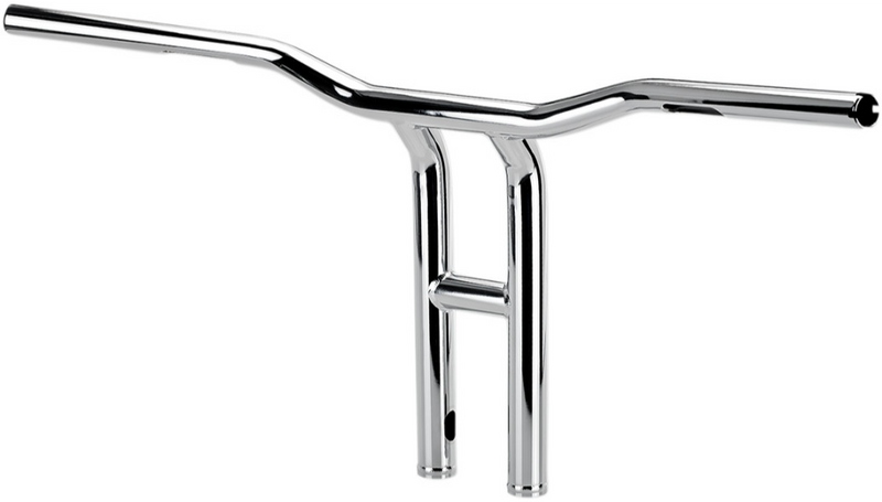 BILTWELL Handlebar - Tyson XL - Pullback - 14" - TBW - Chrome 6264-1055