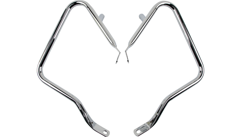 DRAG SPECIALTIES Saddlebag Support Kit - '14-'23 FLT - Chrome 21028 - PartsOutlet.com.au