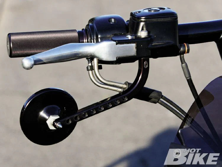 JOKER MACHINE ViewTech 7 Mirror - Black - Left 03-016L - PartsOutlet.com.au