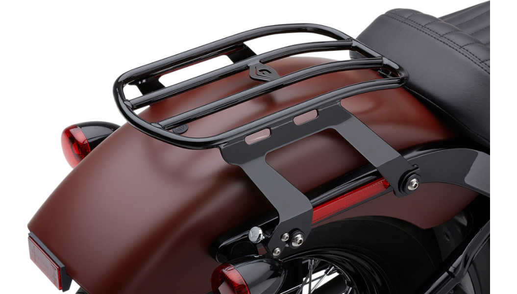 COBRA Detachable Luggage Rack - '18-'21 Softail - Black 602-2510B - PartsOutlet.com.au