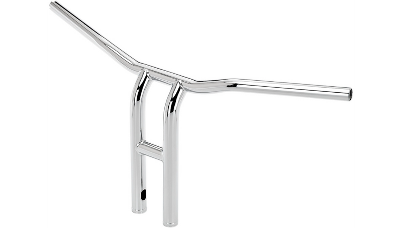 BILTWELL Handlebar - Tyson XL - Pullback - 14" - TBW - Chrome 6264-1055