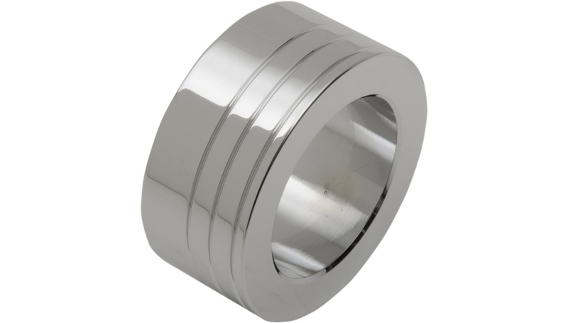 DRAG SPECIALTIES Axle Spacer - Harley-Davidson 2008-2017 - Chrome W16-0335-HWS - PartsOutlet.com.au