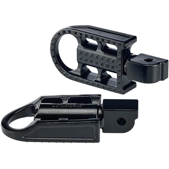 BILTWELL Mushman Passenger Footpeg - Black - M8 7002-201-04 - PartsOutlet.com.au