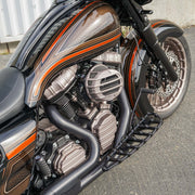 ARLEN NESS 10-GAUGE® TRANSMISSION SIDE COVERS, TITANIUM - HYDRAULIC - 03-827 - PartsOutlet.com.au