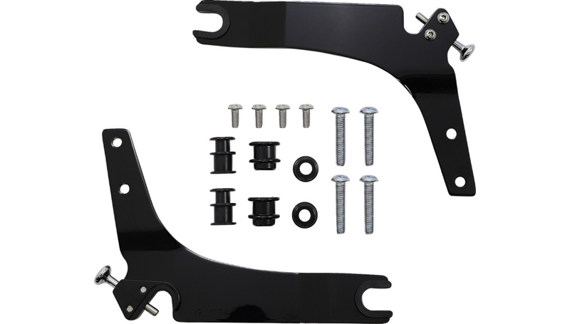 COBRA Backrest Kit - 11" - Black - '18-'19 Softail - 602-2026B