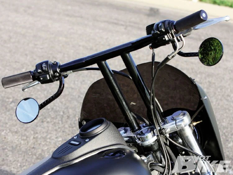 JOKER MACHINE ViewTech 7 Mirror - Black - Left 03-016L - PartsOutlet.com.au