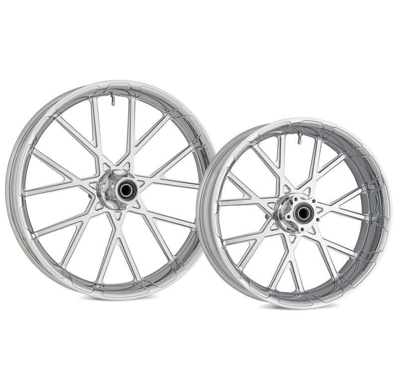 ARLEN NESS PROCROSS FORGED WHEELS FOR INDIAN, CHROME - 21"x3.50" - RIM ONLY - Harley-Davidson '08-'19 - 71-513