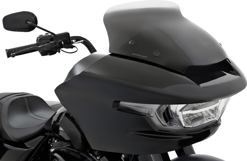 MEMPHIS SHADES Spoiler Windshield - 5" - Clear Dot Matrix - FLTR MEP8830