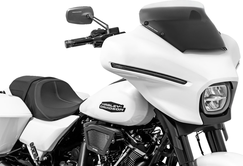 MEMPHIS SHADES Spoiler Windshield - 4" - Clear - FLHX MEP8880