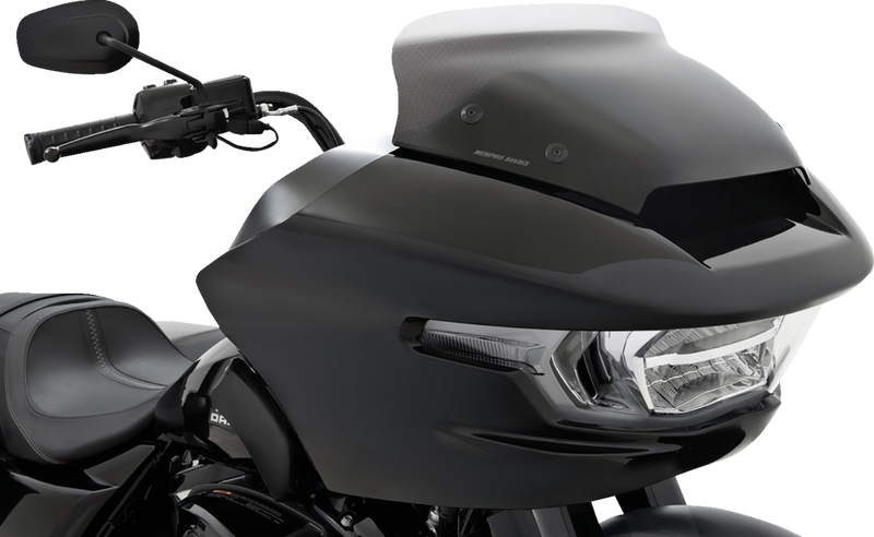 MEMPHIS SHADES Spoiler Windshield - 3" - Clear Dot Matrix - FLTR MEP8810