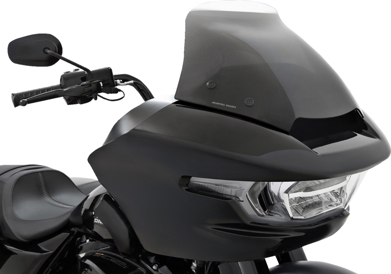 MEMPHIS SHADES Spoiler Windshield - 7" - Clear Dot Matrix - FLTR MEP8850