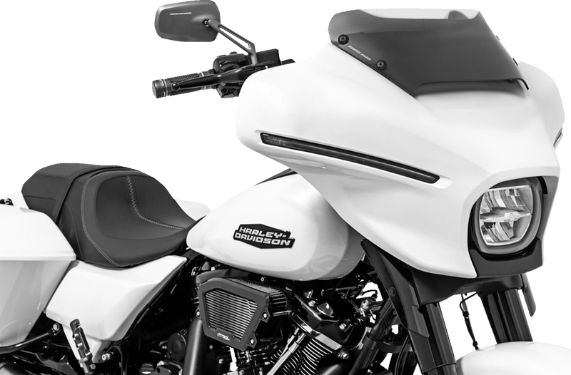 MEMPHIS SHADES Spoiler Windshield - 2" - Clear - FLHX MEP8860
