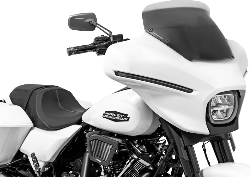 MEMPHIS SHADES Spoiler Windshield - 5" - Black Smoke - FLHX MEP88912