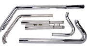 COBRA Speedster Slashdown Exhaust - Chrome - '07-'11 Softail 6851 - PartsOutlet.com.au