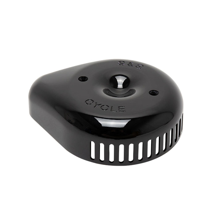 S&S CYCLE Gloss Black Stealth Slasher Teardrop Air Cleaner Cover - 170-0533 - PartsOutlet.com.au