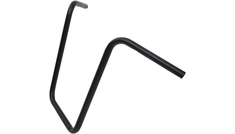 DRAG SPECIALTIES Handlebar - 1" Ape Hanger - 18" - TBW - Flat Black - Harley-Davidson '08-'20 - 0601-4214