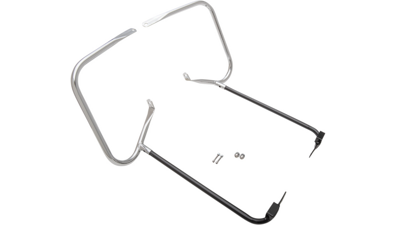 DRAG SPECIALTIES Saddlebag Support Kit - '97-'08 FLT - Chrome 21026 - PartsOutlet.com.au