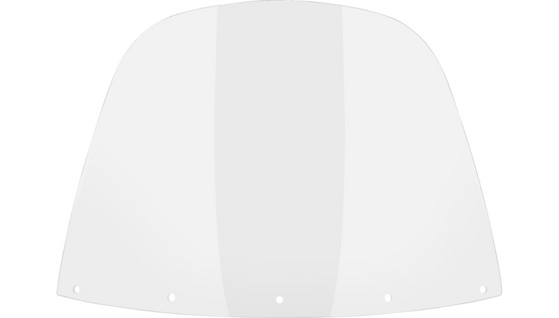 MEMPHIS SHADES Windshield - 15" - Clear - FLHT '86-'95 - MEP8030