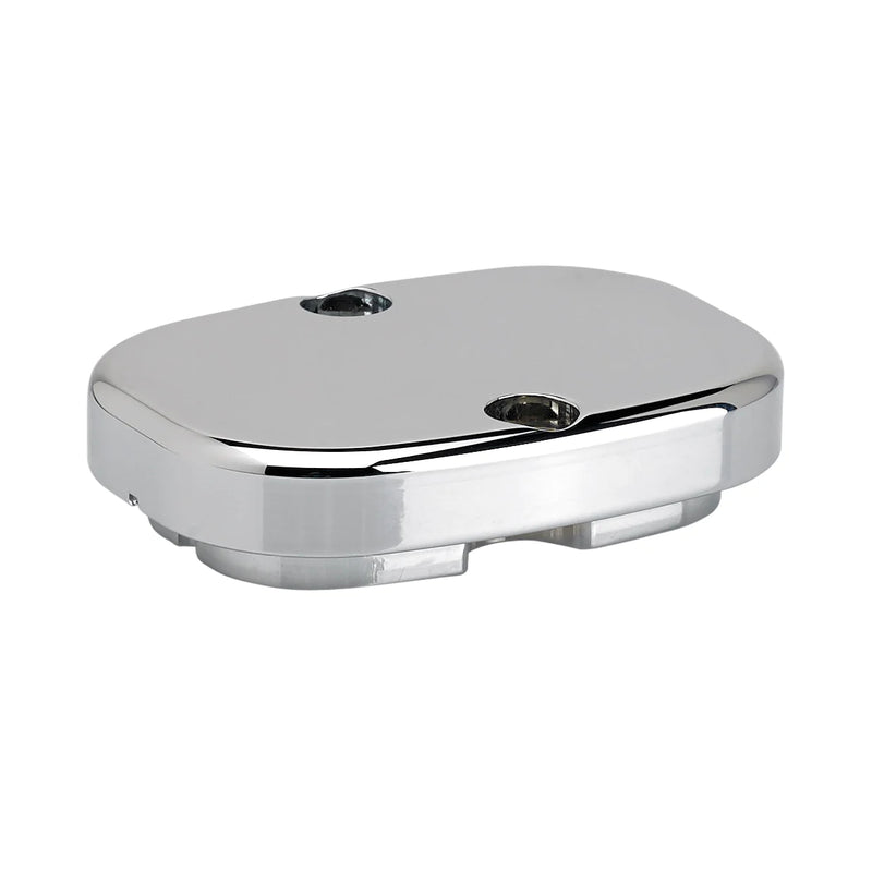 JOKER MACHINE Master Cylinder Cover - Smooth - Chrome - '08-'23 FL 08-010C - PartsOutlet.com.au