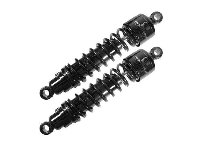 PROGRESSIVE SUSPENSION 412 Series Shock - 12" - Harley-Davidson Dyna 1991-2017 - Heavy Duty - Black - Dyna 412-4036B