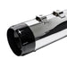 S&S CYCLE Mk45 TOURING MUFFLER for M8 TOURING MODELS—Chrome with Black Tracer End Cap - '17-'19 550-0668 - PartsOutlet.com.au