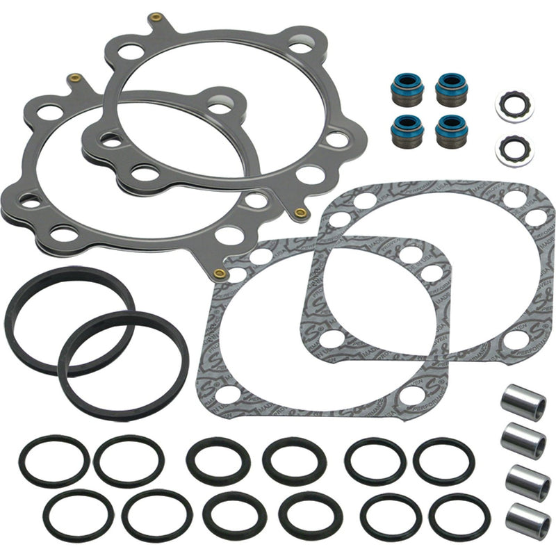S&S CYCLE Top End Gasket Kit, 4-1/8", Harley-Davidson 1999-2017 - 90-9510