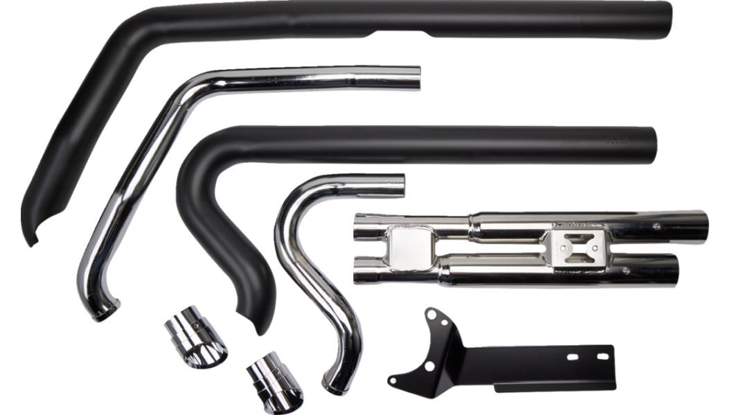 COBRA Speedster Slashdown Exhaust - Dyna '12-'17 6858B - PartsOutlet.com.au