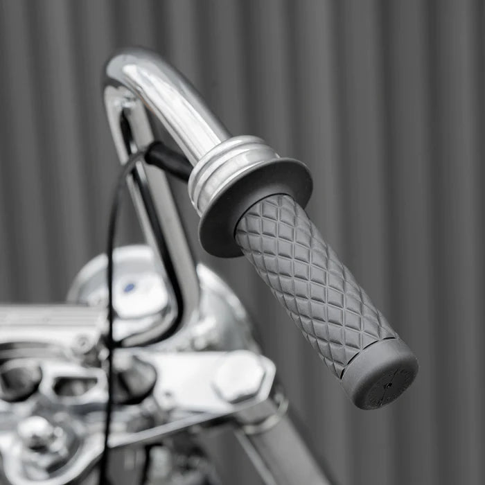 BILTWELL Grips - Thruster - 7/8" - Gray 6702-0578