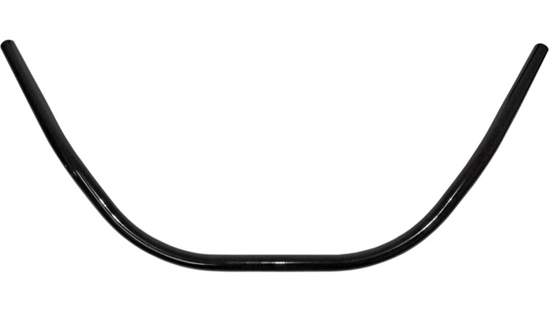 DRAG SPECIALTIES Handlebar - 1" Beach Bar - TBW - Black - Harley-Davidson '08-'20 - 0601-1229